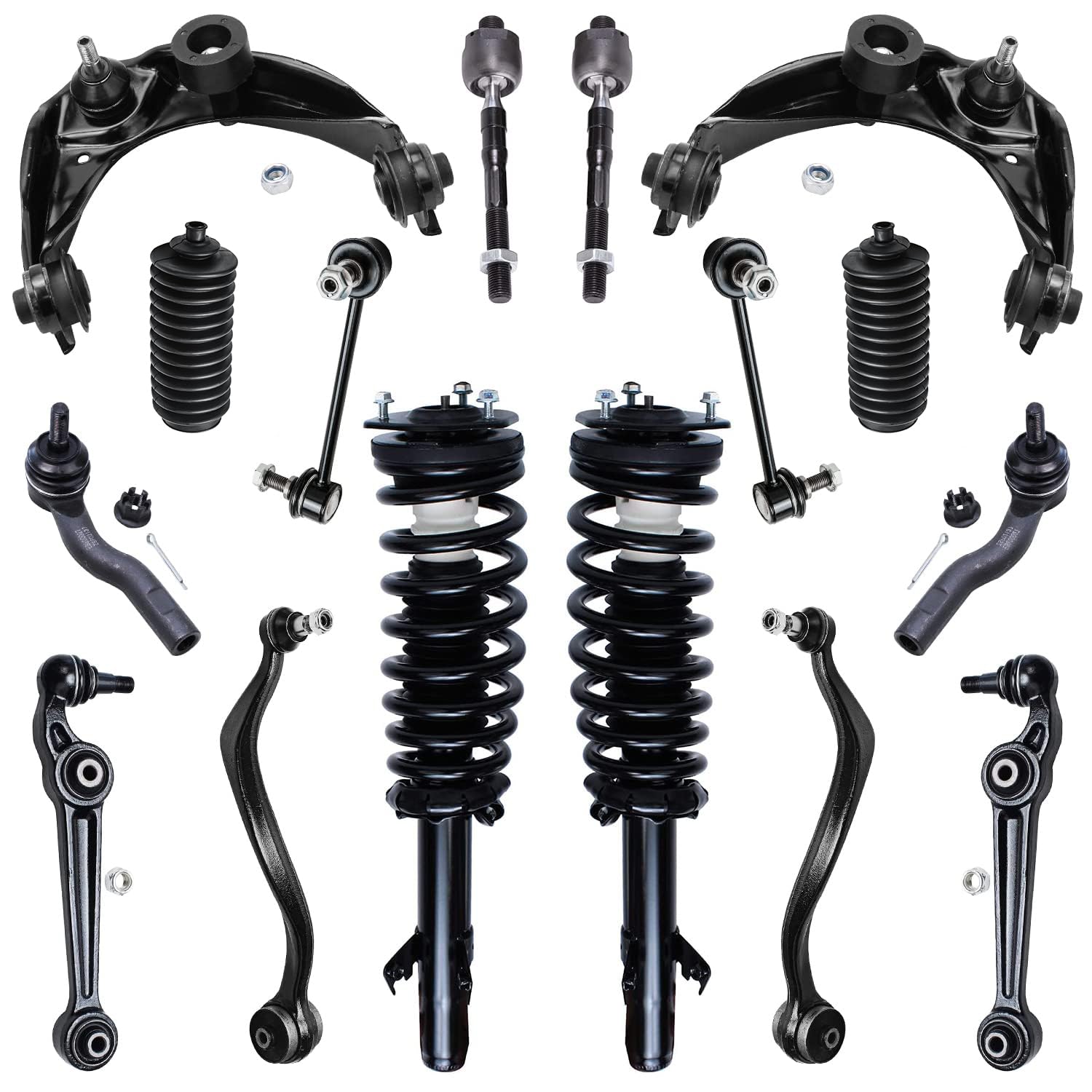 Amazon.com: Detroit Axle - 16pc Front End Suspension Kit for 2003