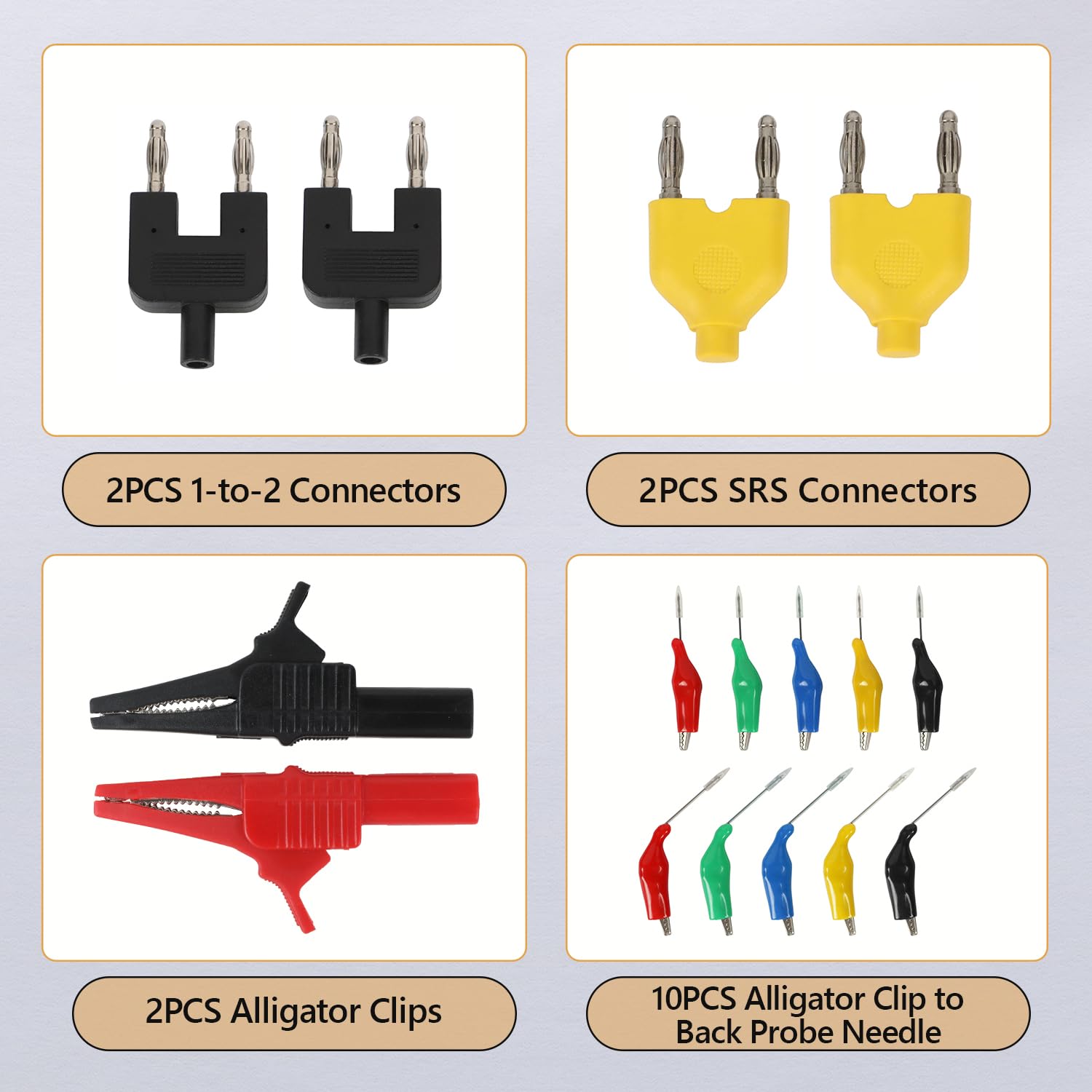 Automotive Test Leads Kit - 104 Pieces -5