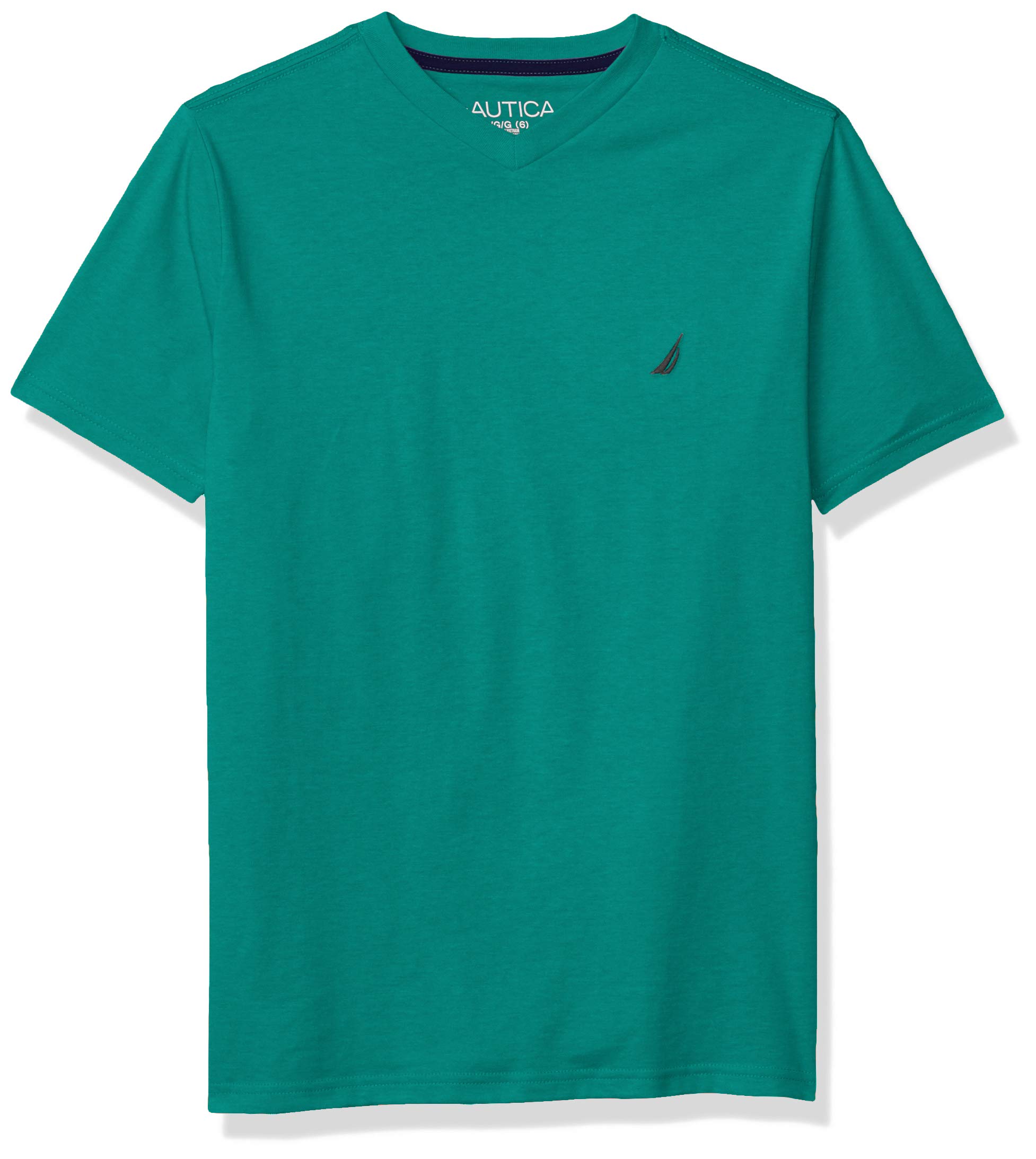 Nautica Boys' Short Sleeve Solid V-Neck T-Shirt — view 8