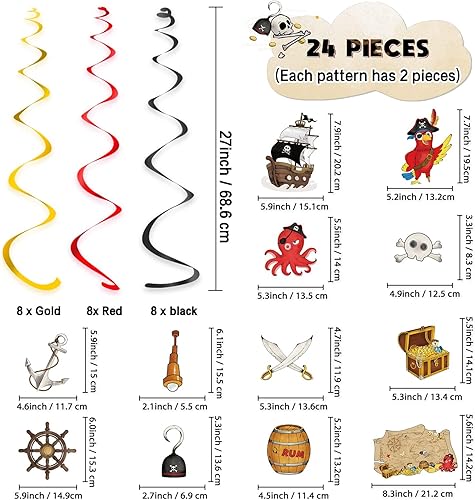 Miniatura 87 de Remolino colgante para fiesta de dinosaurios para niñas, 20 piezas, decoraciones de fiesta de cumpleaños de dinosaurios para niños, baby shower