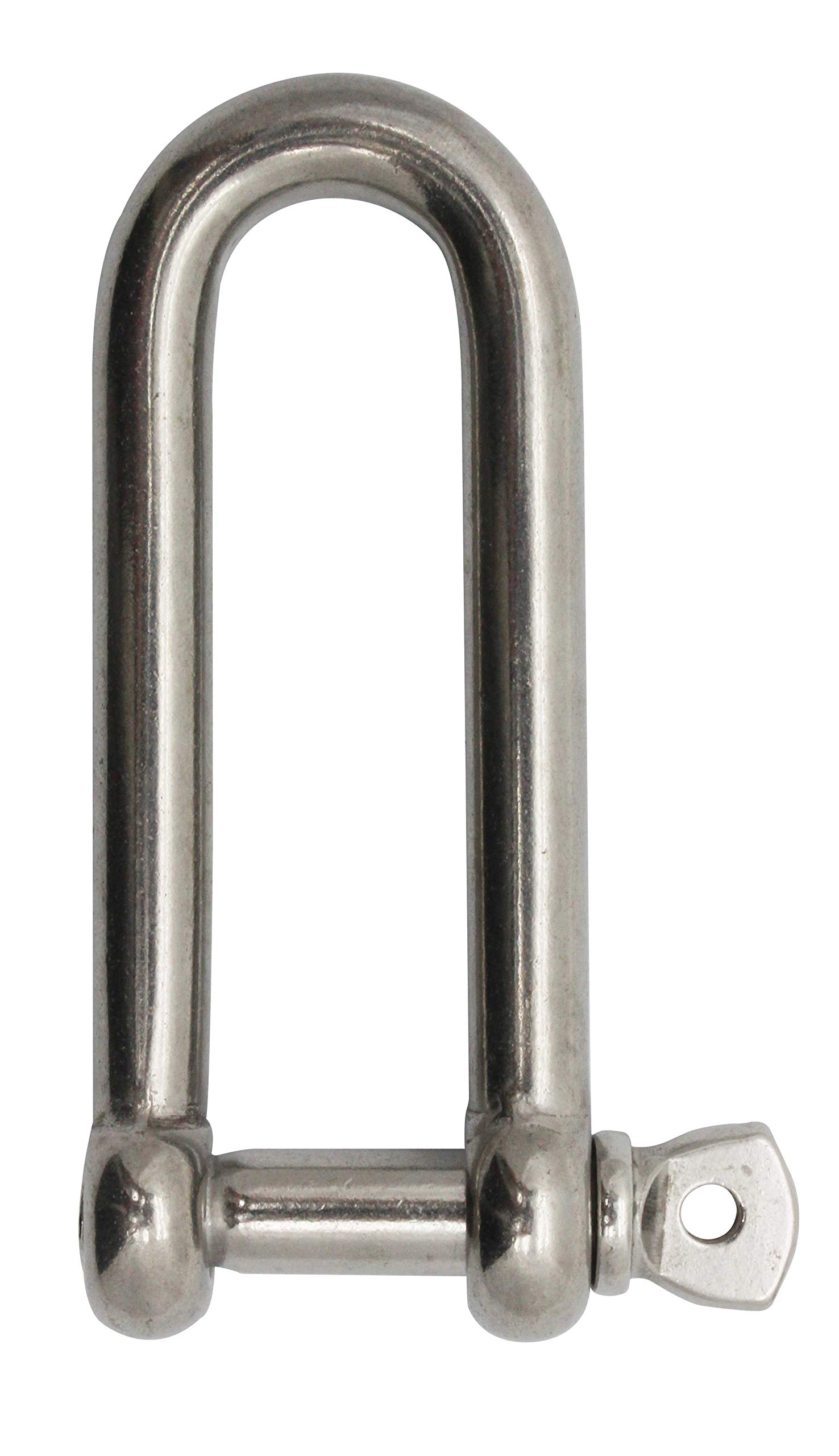 Extreme Max3006.8209 BoatTector Stainless Steel Long D Shackle - 1/2"