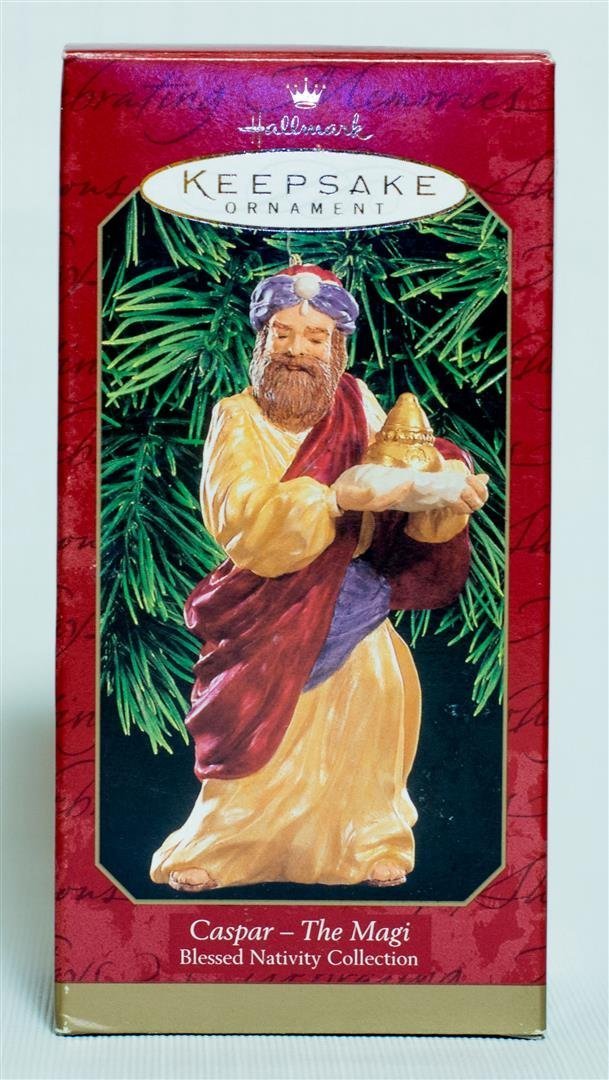 QX8039 Caspar The Magi Hallmark Blessed Nativity Collection