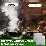 2-Pack Filtres à graisse pour hotte 5-Layer Mesh en aluminium 14 X 13.7 X 0.4 Inchs Compatible avec Broan Nutone Remplacer #: S97017415 97017415