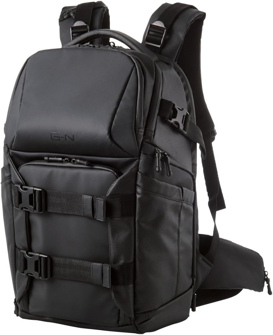 ELECOM Camera Backpack with Computer Strage Space Graph Gear NEO Pro/Travel Protective Carrying Strage Bag/Shockproof/Water Resistant Black DGB-P01BK