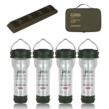 【CARGO CONTAINER】AIR LIGHT2本&充電器&ケース　グレー CARGO CONTAINER】AIR LIGHT2本&充電器&ケース グレー KAZI