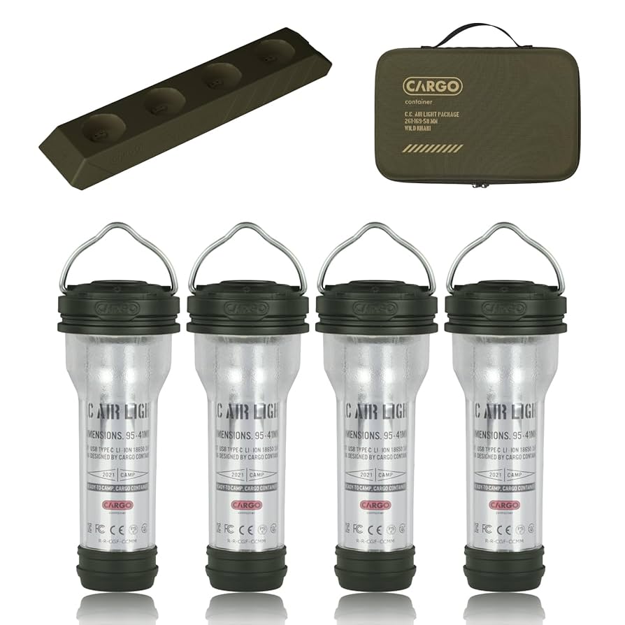 CARGO CONTAINER AIR LIGHTブラック4本ケース充電ドック Amazon.co.jp: CARGO CONTAINER カーゴコンテナ AIR LIGHT 4本