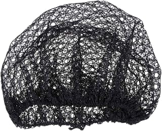 12Pcs Elastic Hair Nets for Full Coverage Lightweight Breathable Mesh Caps for Cosmetics Kitchen Hospitals and Food Service Fits All