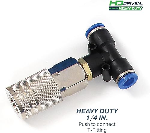 Miniatura 6 de Kit de pistola de soplado de aire de lujo, accesorios de acero, piezas y accesorios para herramientas neumáticas, conexión rápida de 14 pulgadas,