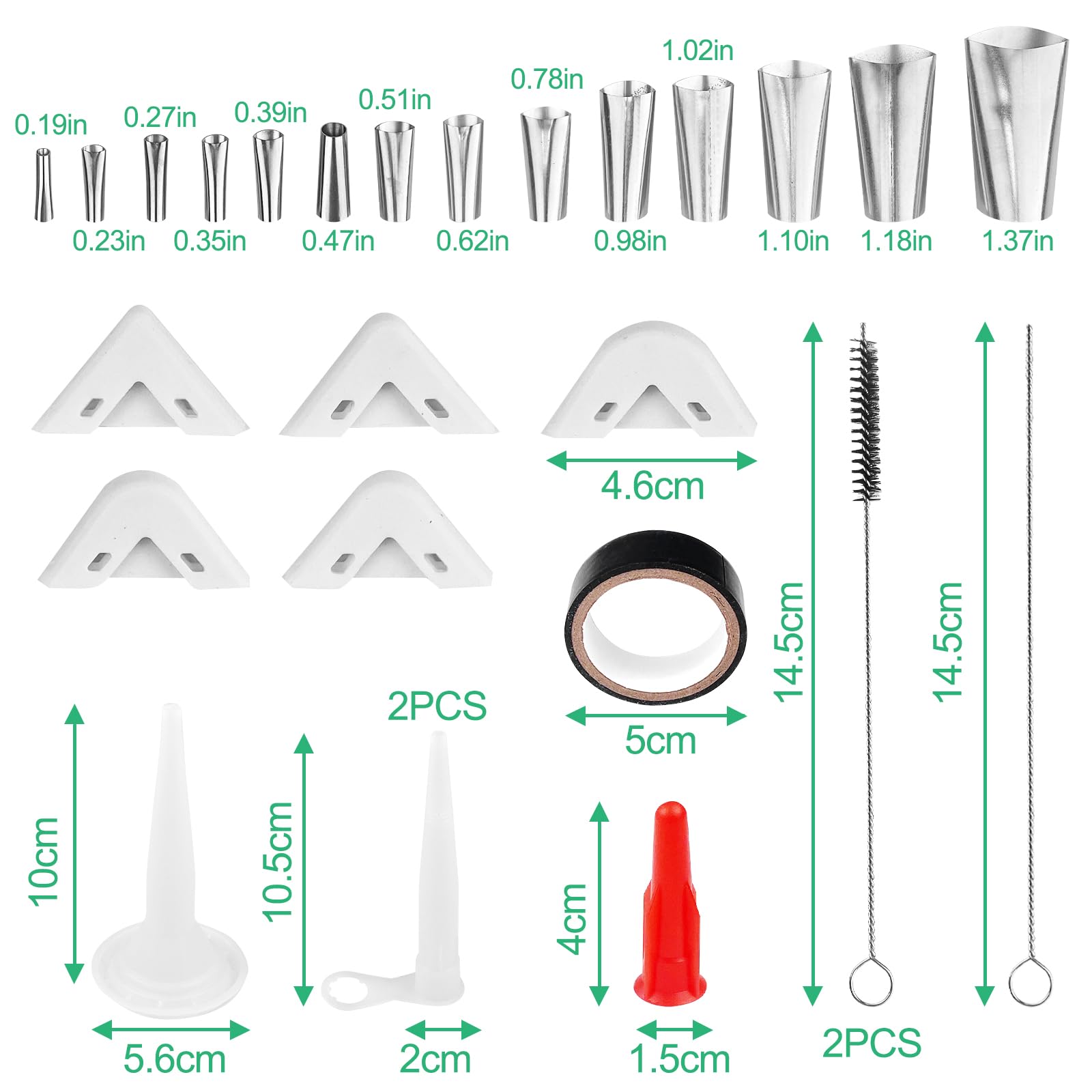 Kit Rimozione Silicone 34 Pezzi - Raschietto Professionale Per Sigillanti - Foto 14
