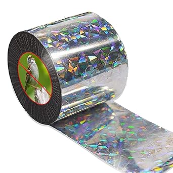 Double Side Outdoor Holographic Bird Scare Ribbon Bird Detert