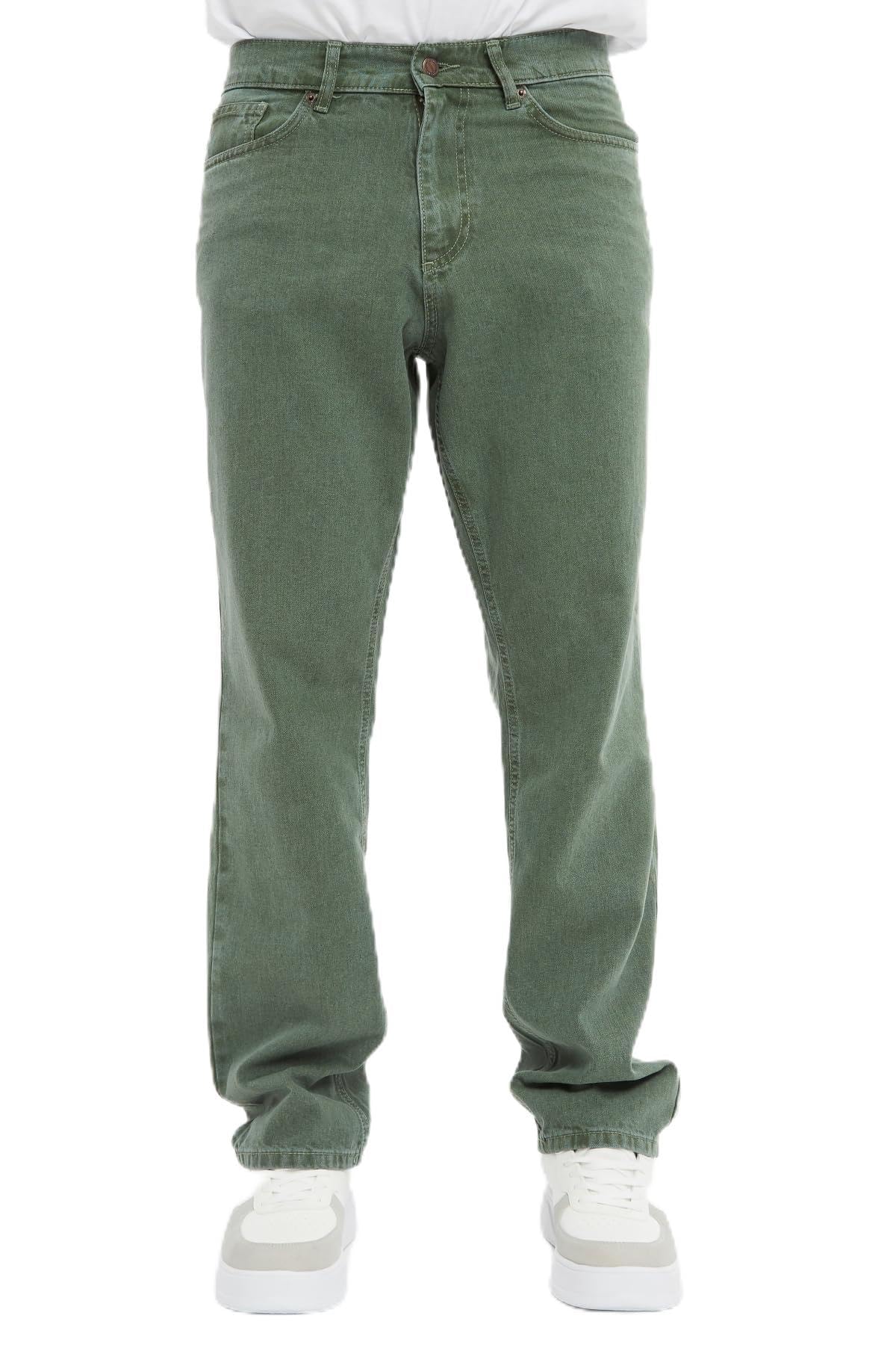 CEDY DENIM - Baggy Jeans Men's Loose Fit Long Men's Jeans, Y2K Hip Hop Streetwear Trousers Men's CD352