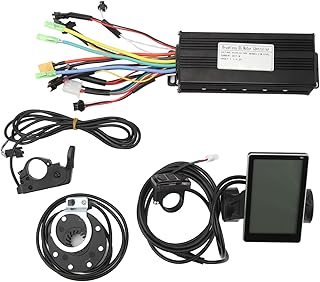 Alomejor 30A Sinewave 3 Modes Motor Controller LCD M5 Display Panel Thumb Throttle Modification Kit for 36V 48V 750W 1000W Motor