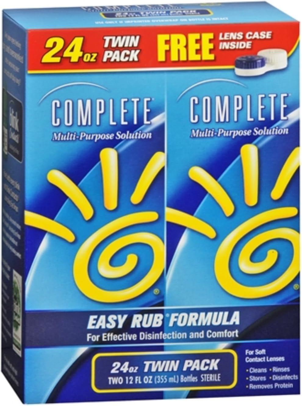 COMPLETE MultiPurpose Solution Easy Rub Formula 24 oz (Pack of 2) Health & Household