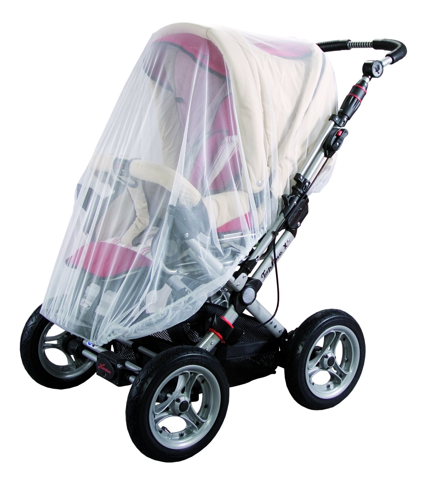 Sunnybaby - 10159 - Uniwersalna moskitiera do wózka joggera i łóżka składanego - biała