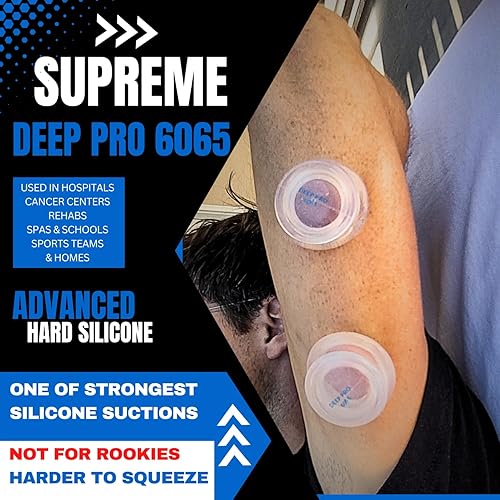 Miniatura 13 de Cupping Warehouse Advanced Supreme 2 x Large DEEP PRO 6065 - Juego de ventosas profesionales - Juego de ventosas miofasciales - Juego profesional