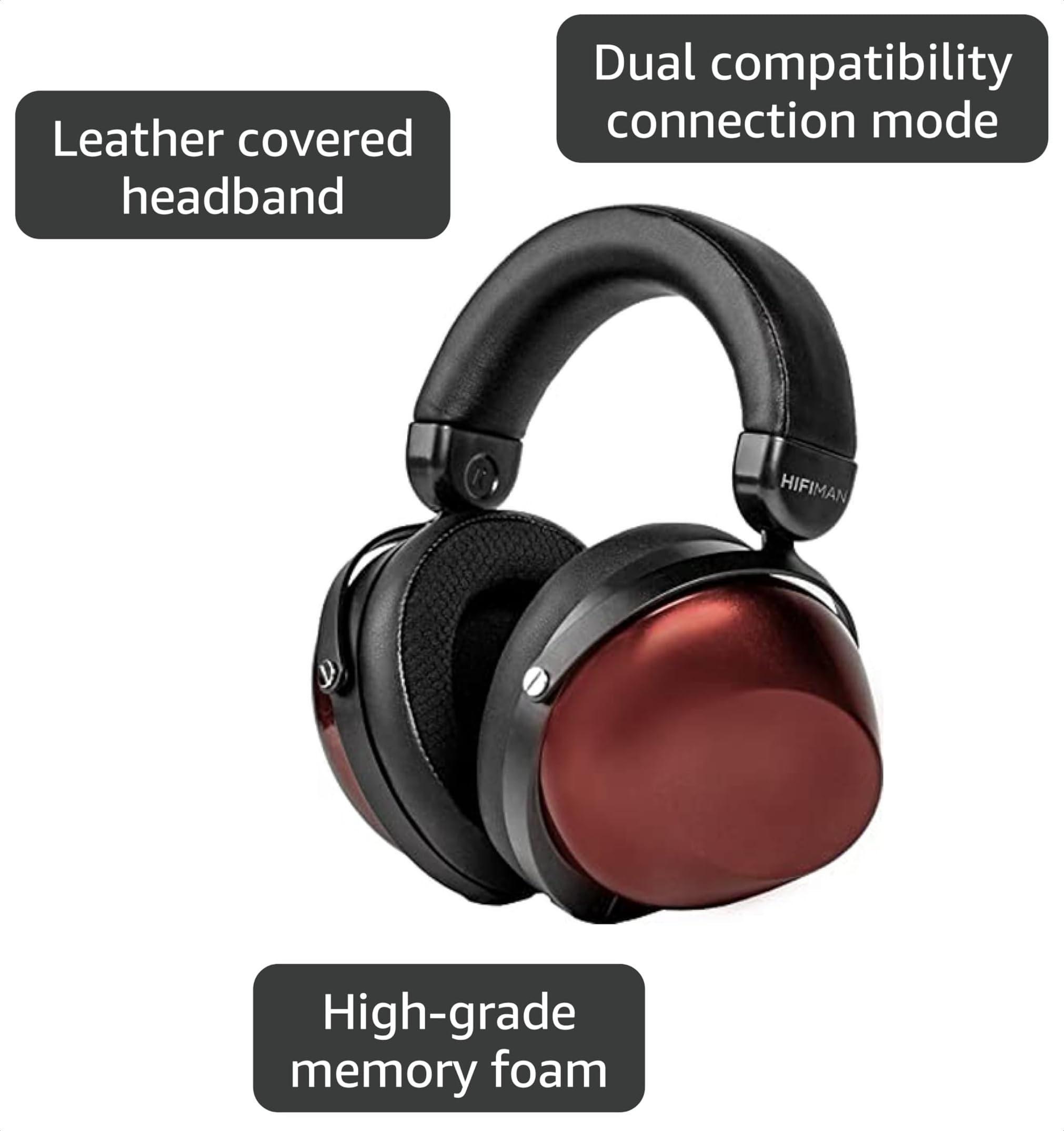 Amazon.com: HIFIMAN HE-R9 Dynamic Closed-Back Over-Ear Headphones
