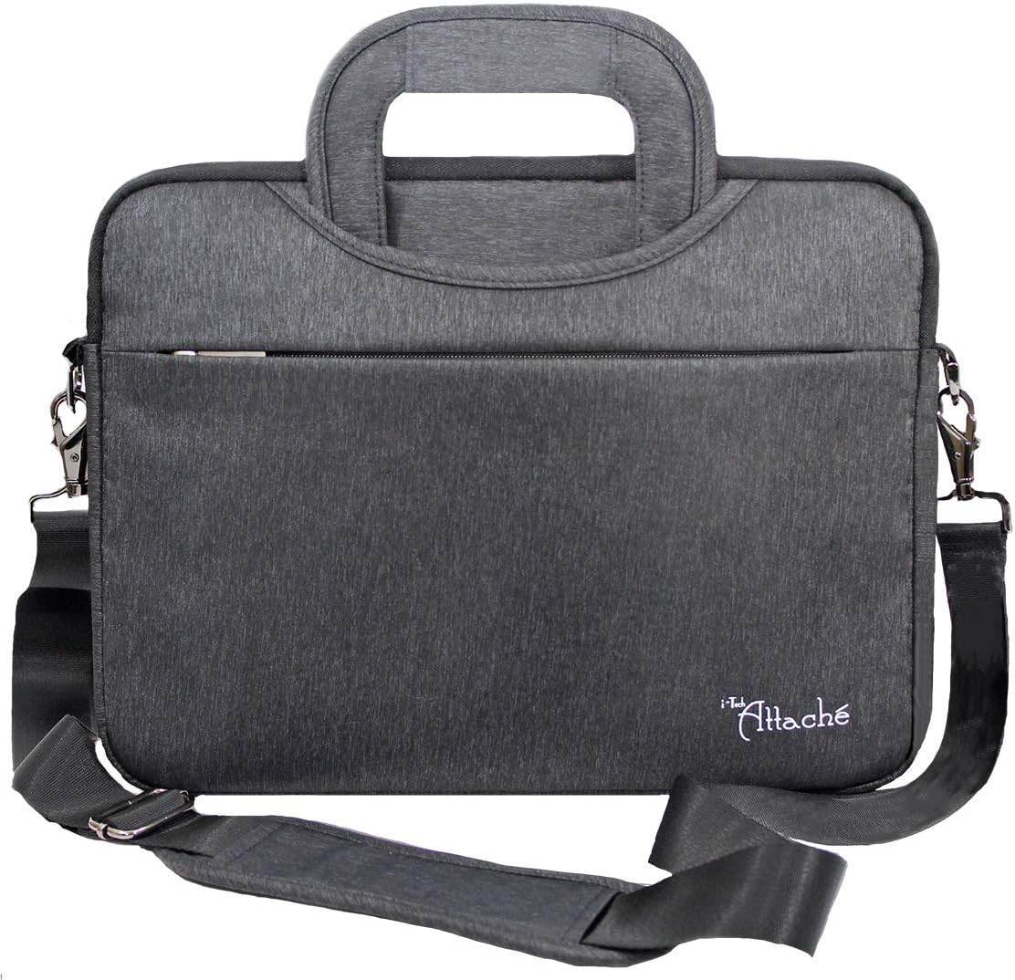 Laptop Shoulder Bag Compatible with 13-13.3 inch MacBook iPad Tablets and Laptops up to 14 inches Shockproof Waterproof Laptop Bag