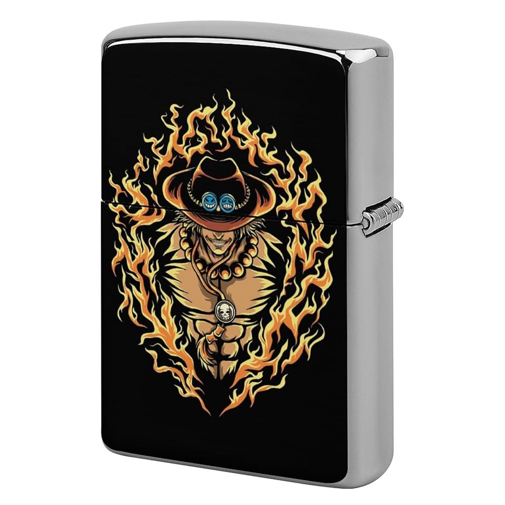 Amazon.co.jp: ライターケース ワンピース エース 火拳 ONE