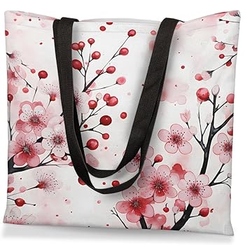 【新品】HLT Cherry Tote Bag pale mauve HLT Cherry Tote Bag