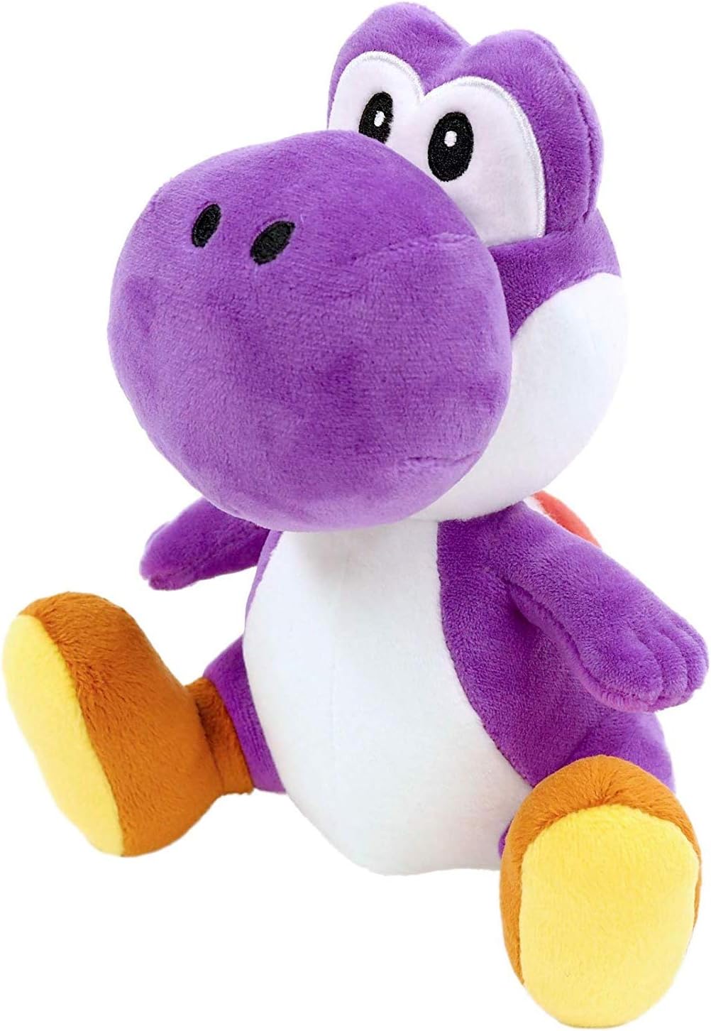 Little Buddy 1391 Super Mario All Star Collection Purple Yoshi Plush, 7"