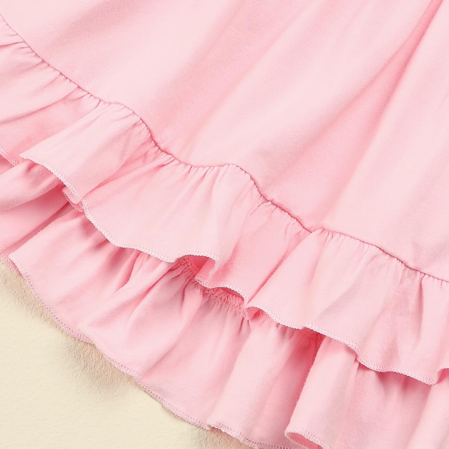 Kid Girl Clothes Ruffle Sleeve Top Floral Allover Pants 3-9 Years Fall Outfit Set - Image 5