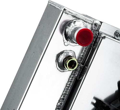 Miniatura 6 de ALLOYWORKS Radiador de aluminio de 3 filas para Chevy CK Suburban Truck Blazer Tahoe 5.7L V8 Radiadores de flujo cruzado, OEM 1520,1522,1693, solo