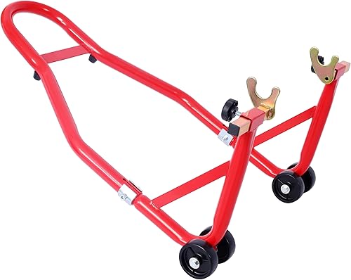 Vista 69 de Donext - Soporte para rueda trasera de motocicleta (850 lb), tamaño U color negro