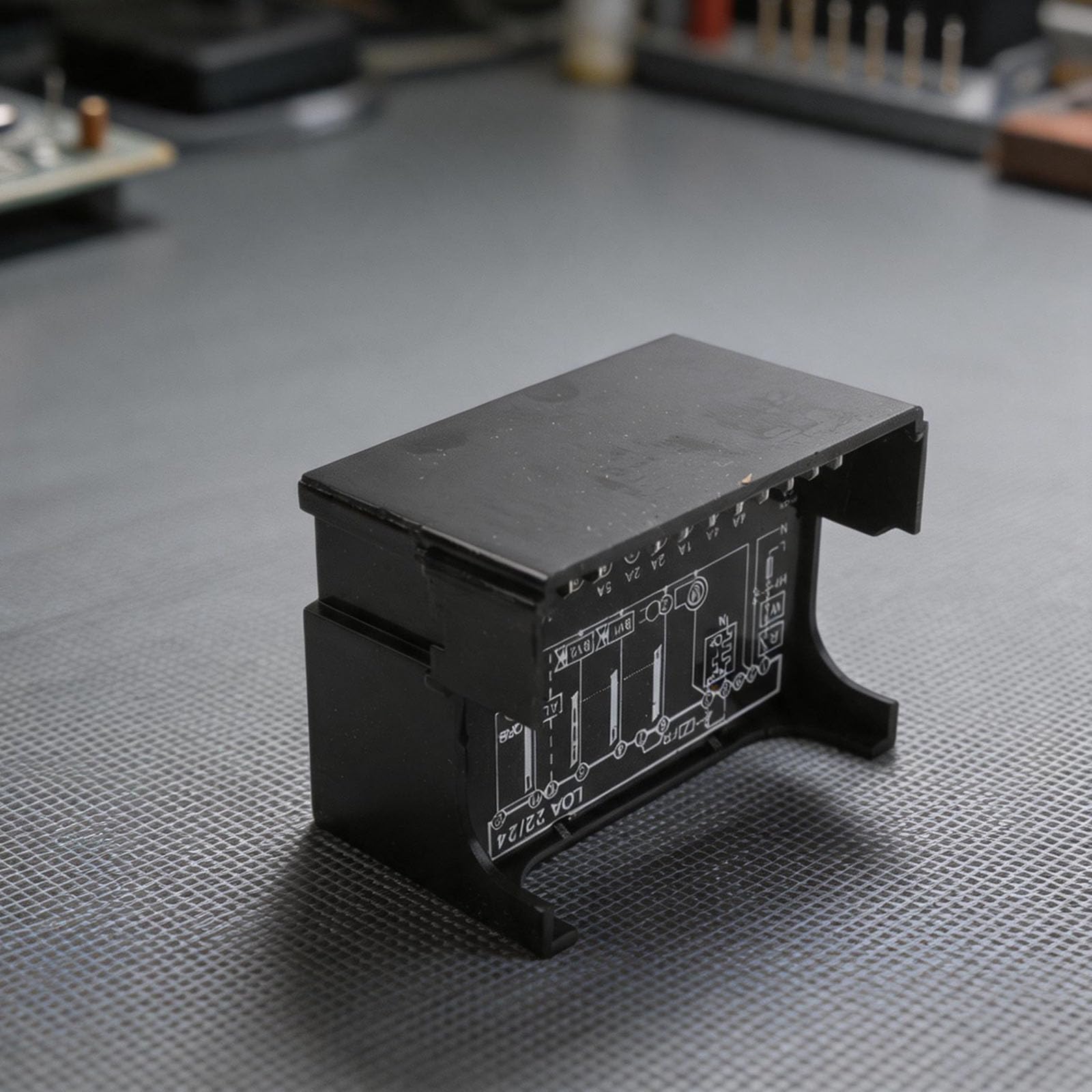 Controlador de combustión de Quemador de metanol diésel LOA24.171B27 220-240V 50-60Hz Caja de Control Compatible con quemadores de Aceite y diésel Industrial Negro (Controlador)