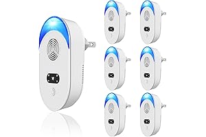 Ultrasonic Pest & Mouse Repeller Chipmunks Terminator 6 Pack