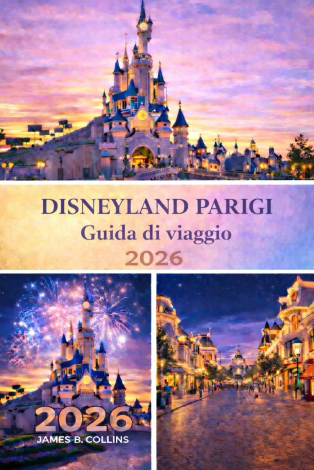 Disneyland PARIGI Guida di viaggio 2026: Pianificazione Facile, Mappe del Parco e Itinerari Senza Stress per Famiglie e Visitatori alla Prima Esperienza