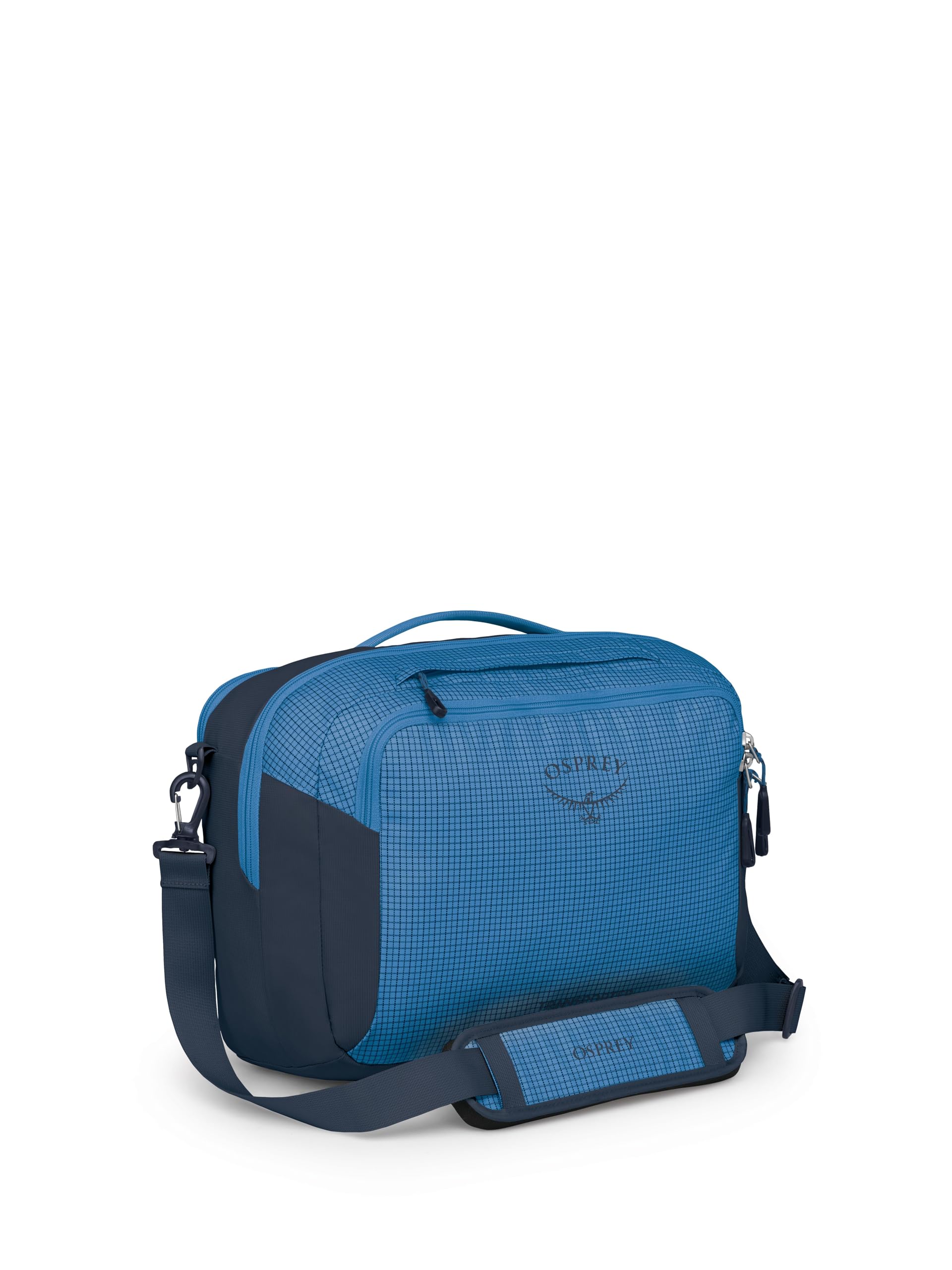 Osprey Unisex-Adult Transporter Carryon torba pokładowa Carry, Niebieski płomień/nocny niebieski, Rozmiar Uniwersalny