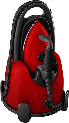 Miniatura 2 de Laurastar Levanta la plancha de vapor en rojo original generador de vapor 3 en 1 de ingeniería suiza que plancha vaporiza y purifica tu ropa