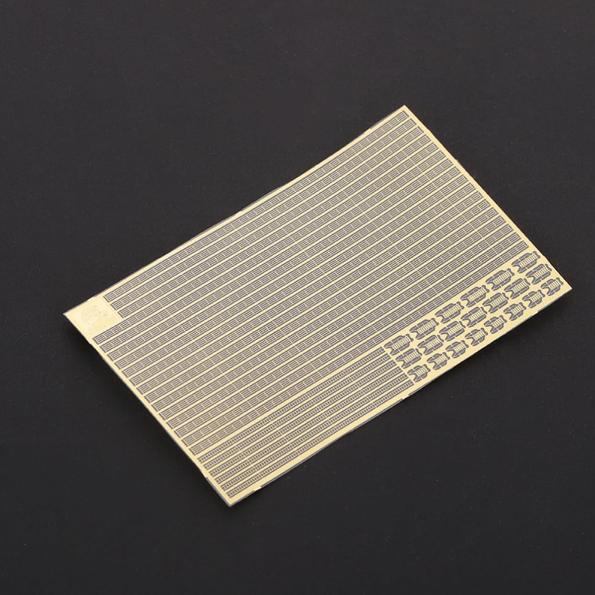 SOESFOUFU 700 Gold-Colored Warship Scale Metal Railing and Ladder Set, Strong and Flexible Etching Pieces for Model Kit Building and Sewing Accessories