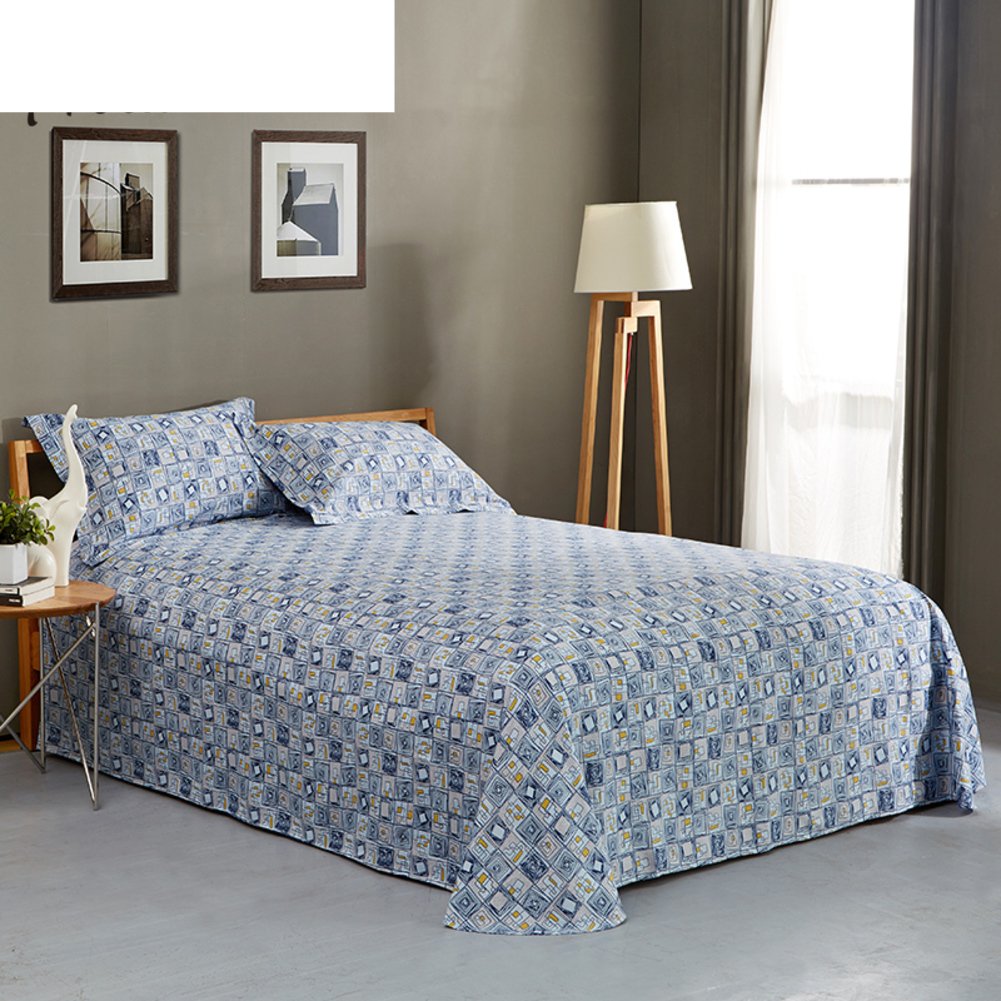 Drap de satin One Piece grand lit double 245x270cm en coton doux