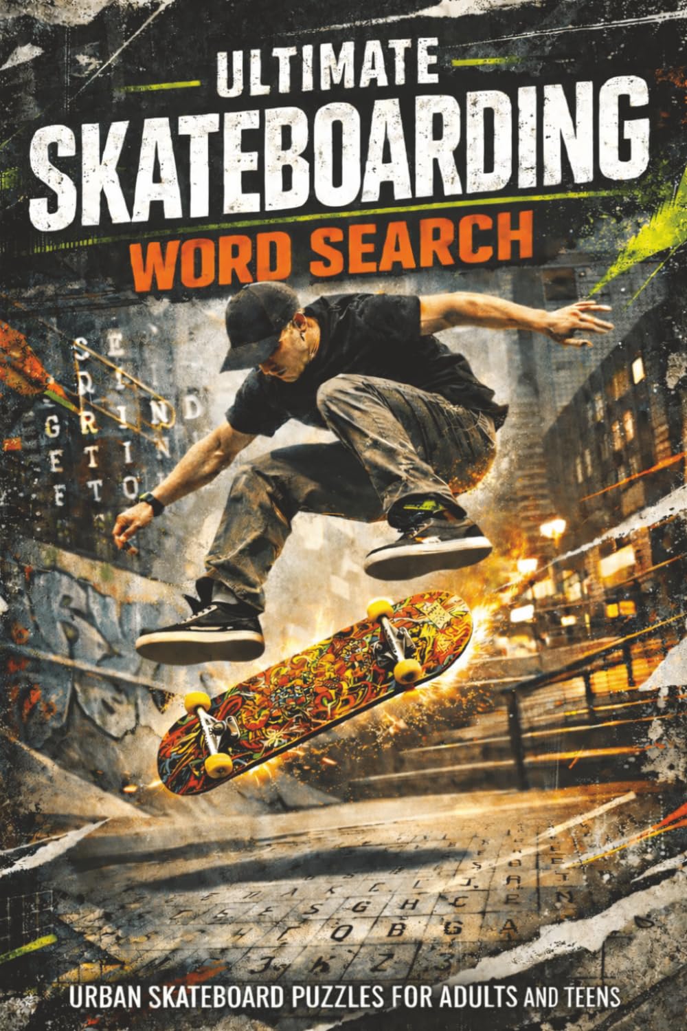 Ultimate Skateboarding Word Search: Street Culture Puzzles, Urban Sports Activity Book for Boys, Teenage Extreme Sports Fans (Ultimate Sports Word Search Series)
