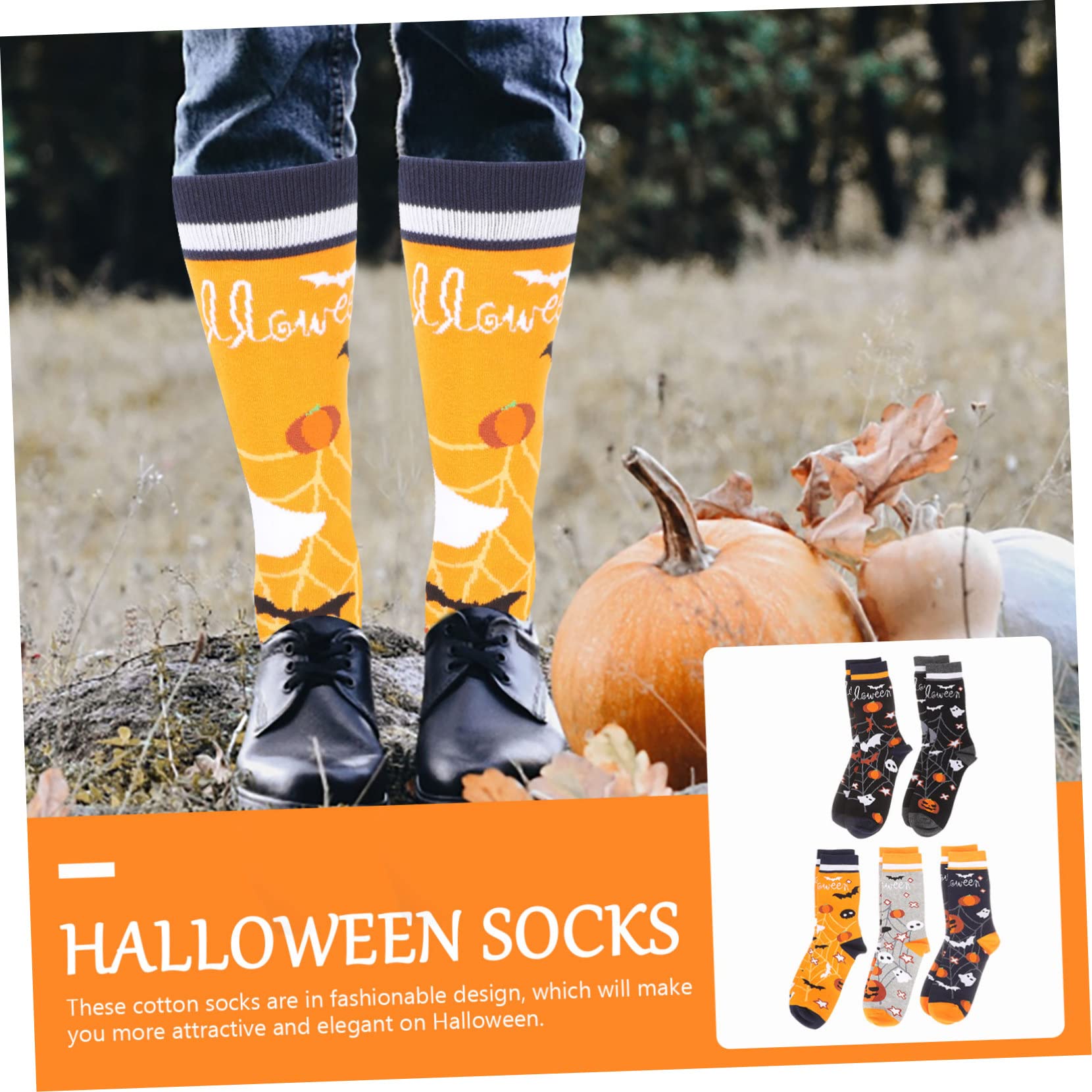 4 Paar Halloween Socken - Flauschig & Warm Für Damen Gr. 34-41