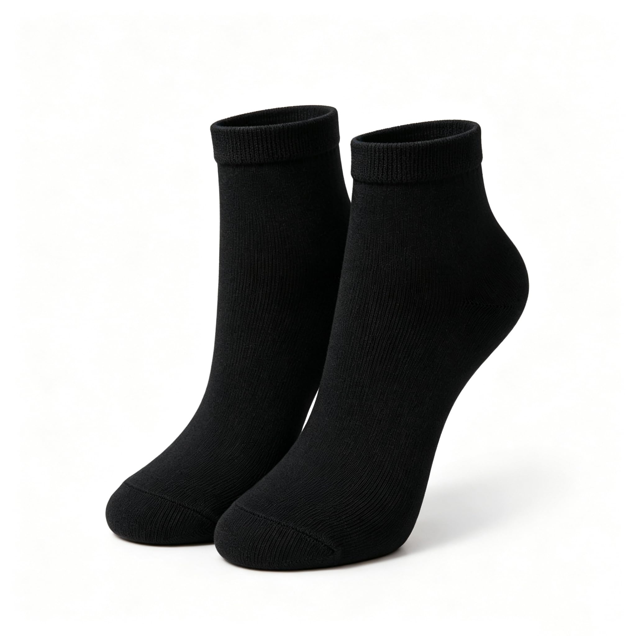 Premium Socks for Women, Ankle Socks, Breathable, Anti Odor, Cushioned Sole, Moisture-Wicking, for Athletes, Leisure & Casual Premium use,Pack of 1 (Black)-picture-20