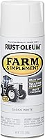 Vista 36 de Rust-Oleum Farm & Implement 280176 - Pintura esmaltada, galón, naranja (Allis Chalmers Orange)