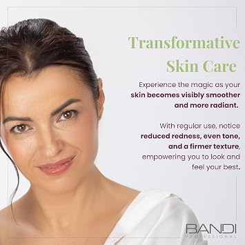 Bandi Skin Care Peeling for Menopause Skin Renewal Moisture Sensitive Skin Wrinkles Reduce Skin Rejuvenation Redness Smooth Skin Radiant