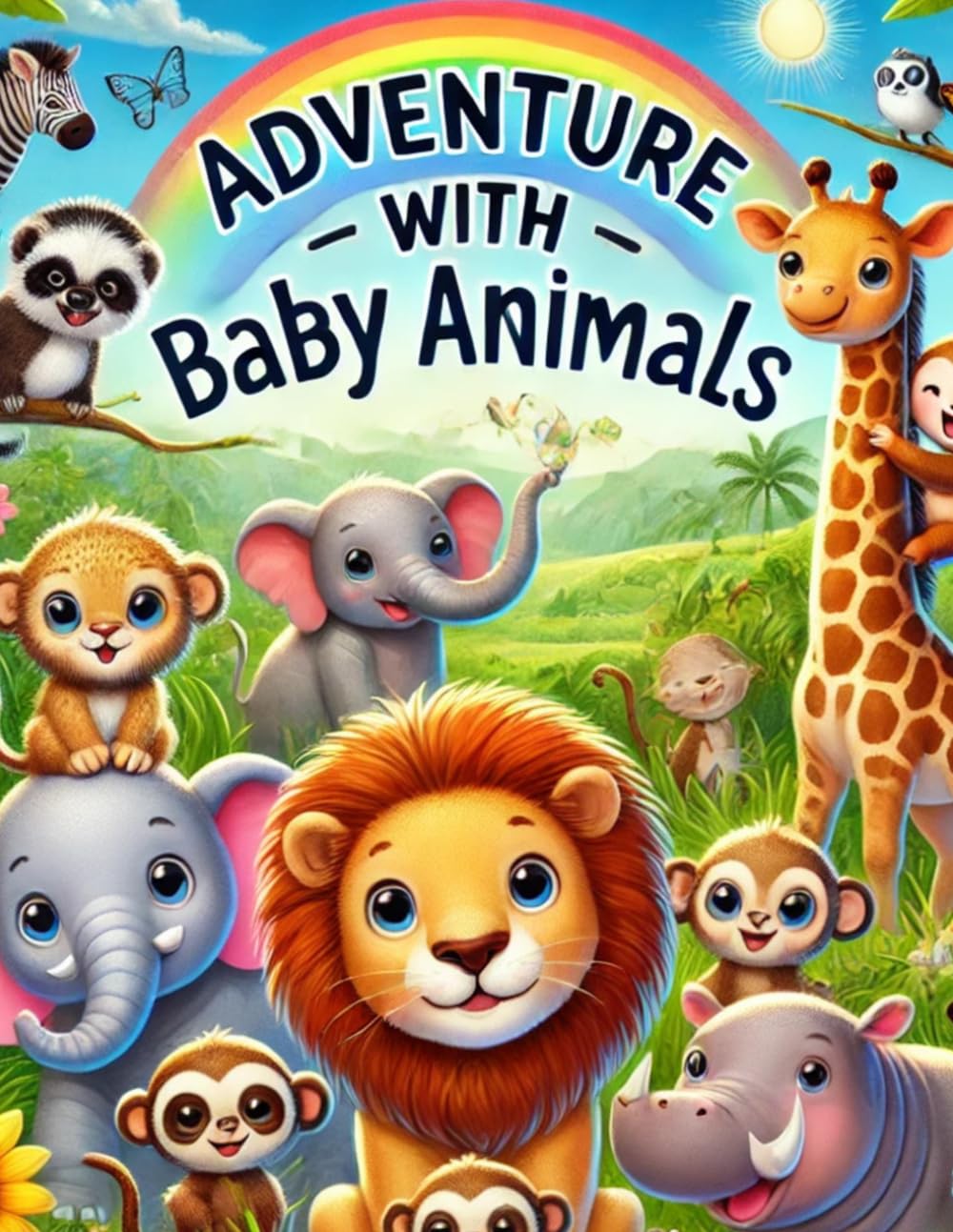 Adventure With Baby Animals: Easy and educational animal drawings to color, spark creativity, and learn about nature!