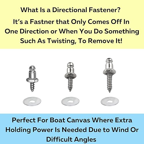 Miniatura 6 de EZ-Xtend Tornillo de fijación de elevación unidireccional, perno de latón niquelado con tornillo de acero inoxidable (10, 58 pulgadas)