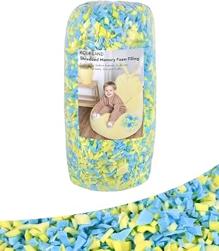 5LBS Bean Bag Filler Shredded Memory Foam Refill