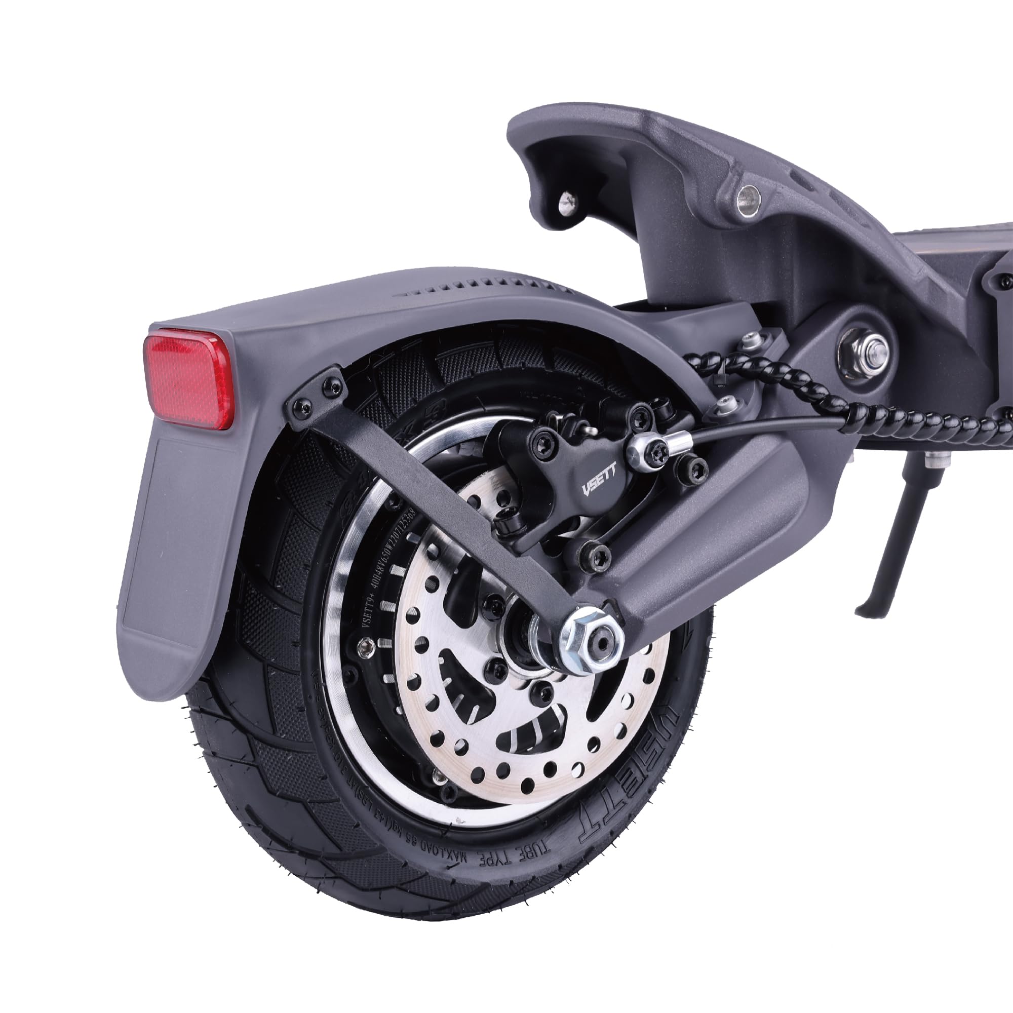 Trottinette électrique Vsett 9 Apex Adulte, Noir, Batterie 48V / 19,2 Ah, autonomie jusqu'à 65 km, Freins hydrauliques et Suspension