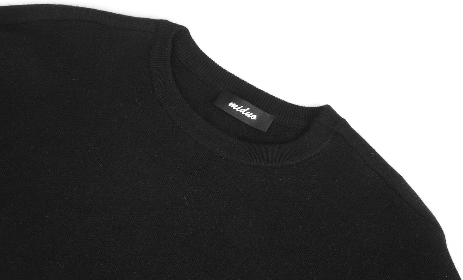 miduo Womens 2026 Fashion Crewneck Sequin Long Sleeve Casual Patchwork Sparkle Shimmer Pullovers Sweaters - Image 4