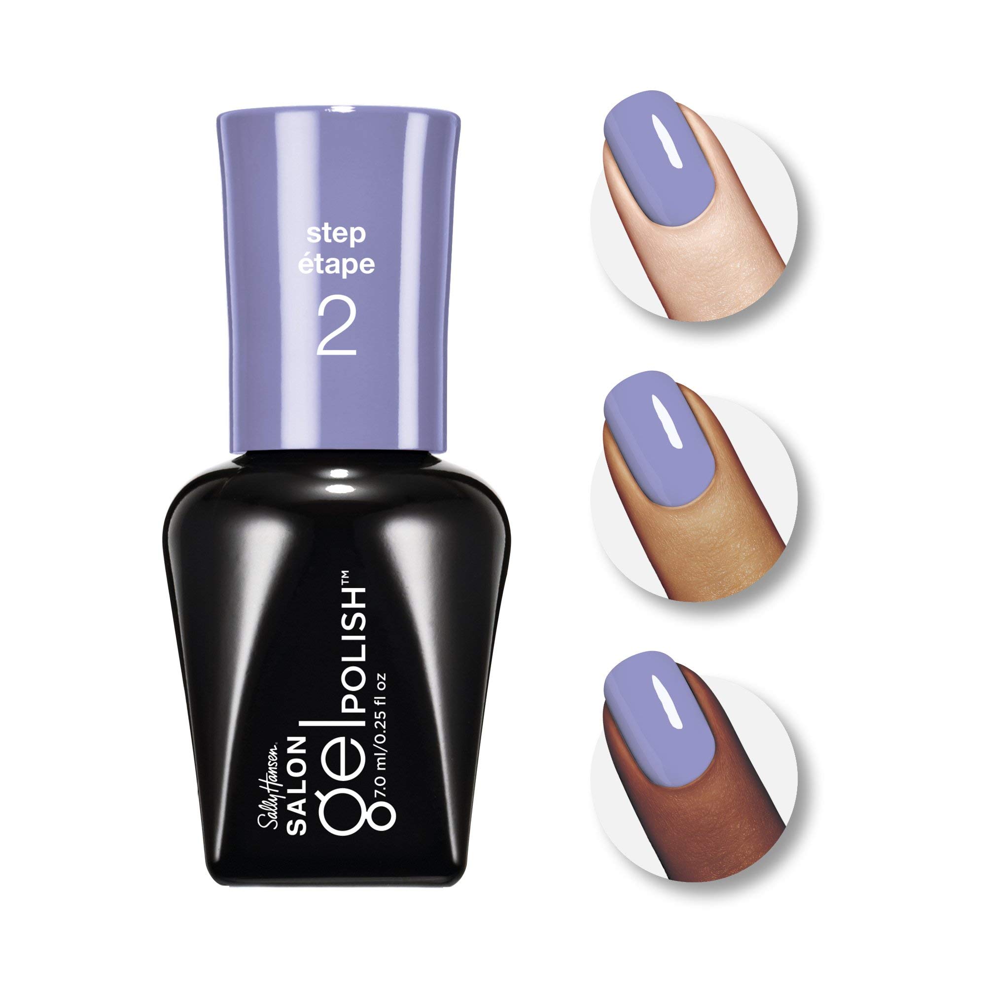 Sally Hansen Salon Gel Polish Nail Lacquer, Purplexed, 0.25 Fl Oz