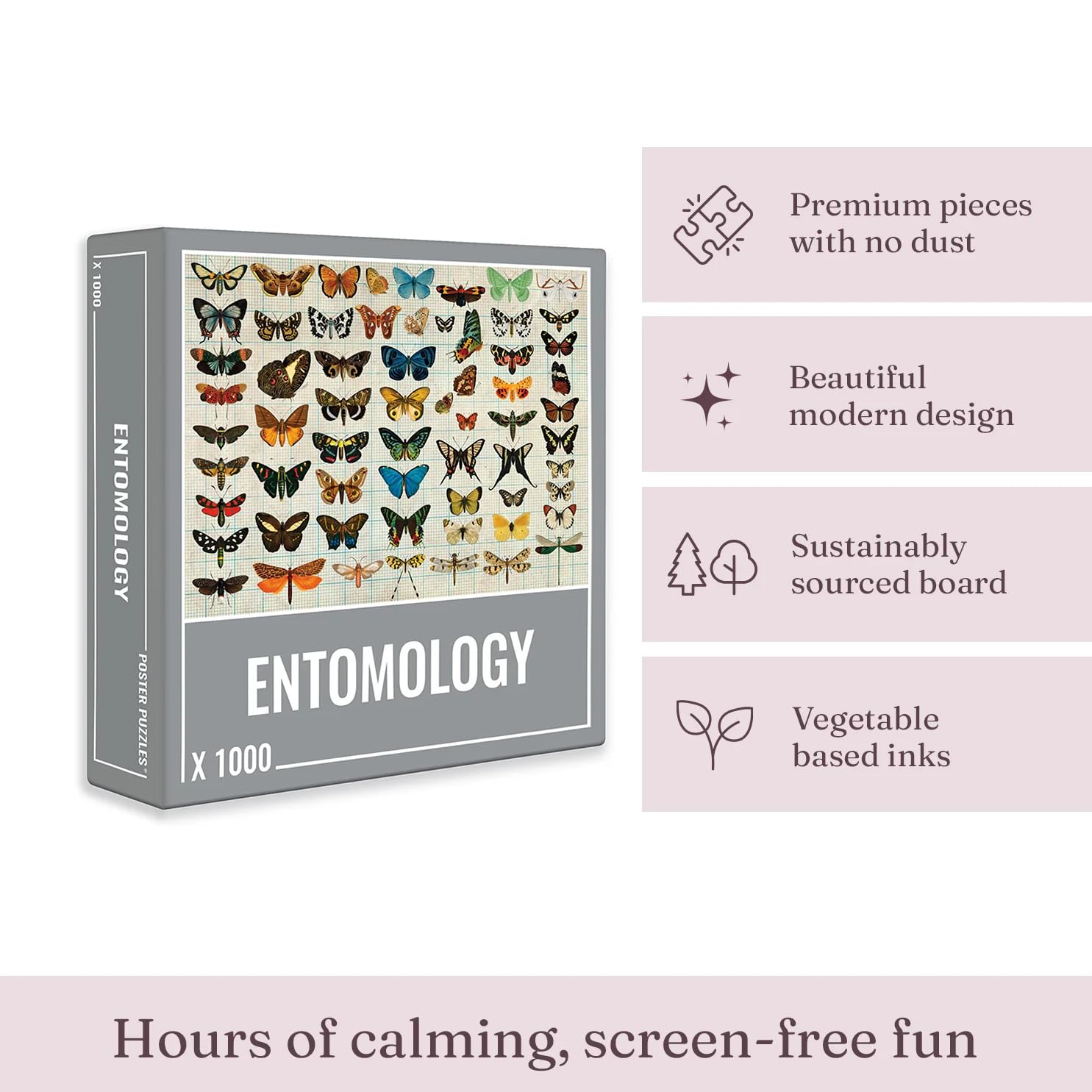 Cloudberries Entomology Jigsaw Puzzle - Image 4