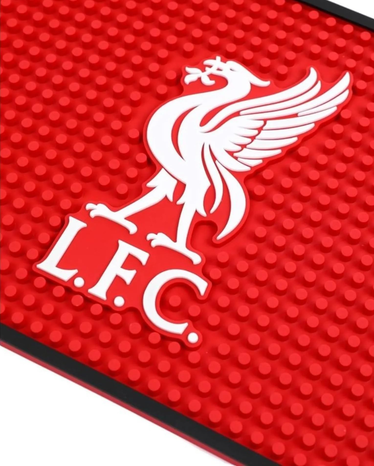 Liverpool FC Bar Runner Mat with Liverbird Logo, 22 x 58 cm, Red