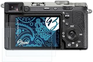 Bruni Screen Protector compatible with Sony Alpha a7C II Protector Film, crystal clear Protective Film (2X)