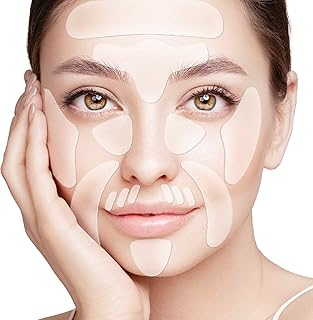 Rossy Forehead Winkle patches, Face Smoothing Patch, Face Lift Tape Invisible, Face Wrinkle Patches for Face Overnight, Facial Patches to Reduce Fine Wrinkles, Frown and Smile Lines