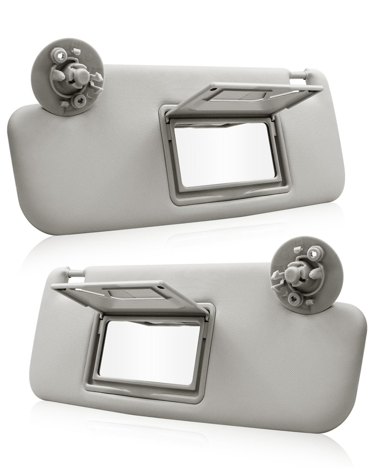 AUGREXAUGREX Sun Visor Left Driver and Right Passenger Side Fit for Chevy Sonic 2012-2020 Spark 2013-2016 Replaces Sunvisor P95327509 P9532750